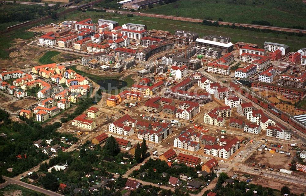 Aerial photograph Berlin - Karow-Nord - Wohnungsbau in Karow-Nord