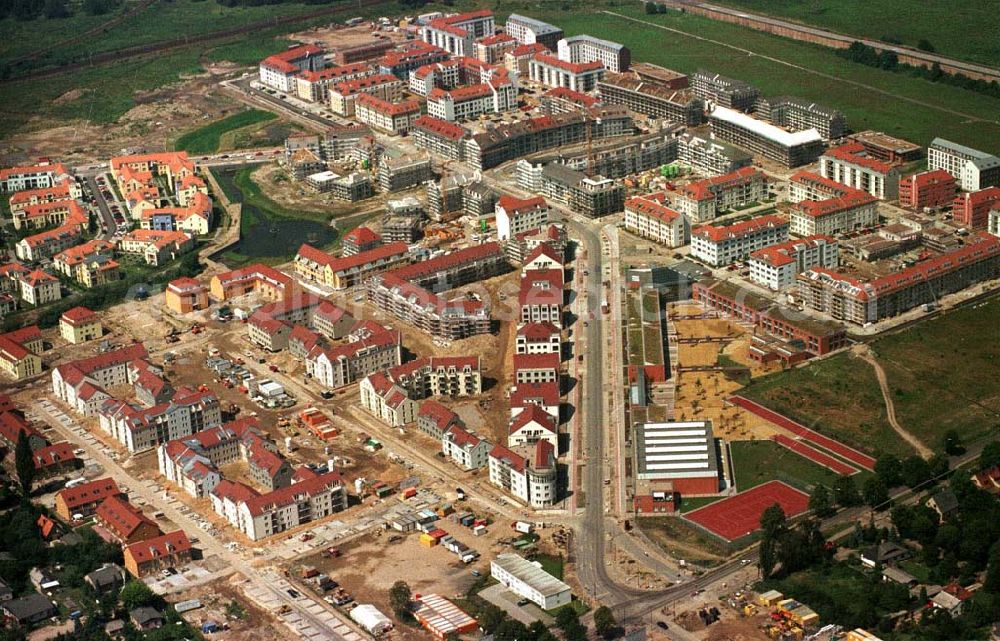 Berlin - Karow-Nord from above - Wohnungsbau in Karow-Nord