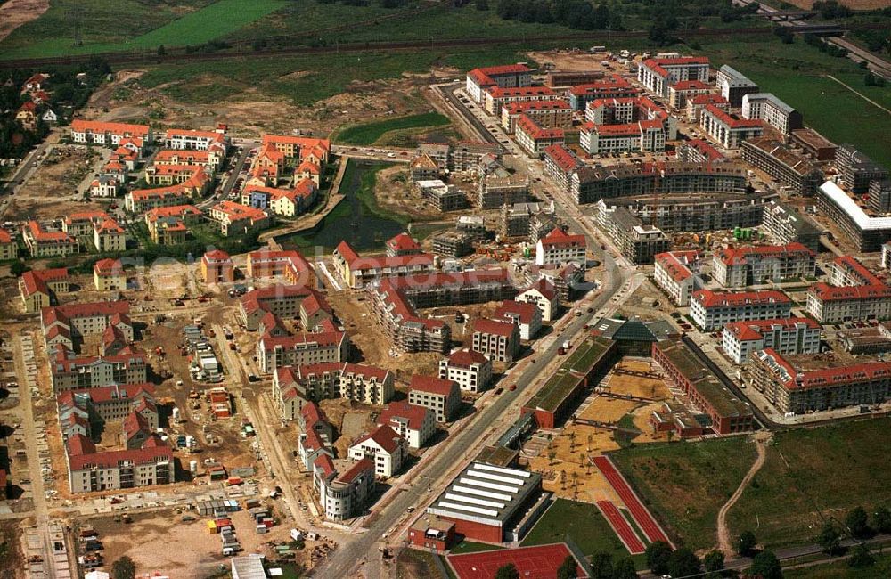 Aerial photograph Berlin - Karow-Nord - Wohnungsbau in Karow-Nord