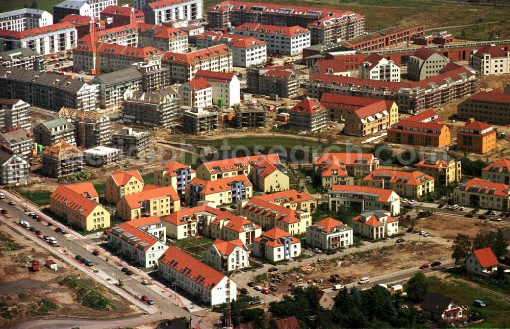 Berlin - Karow-Nord from above - Wohnungsbau in Karow-Nord