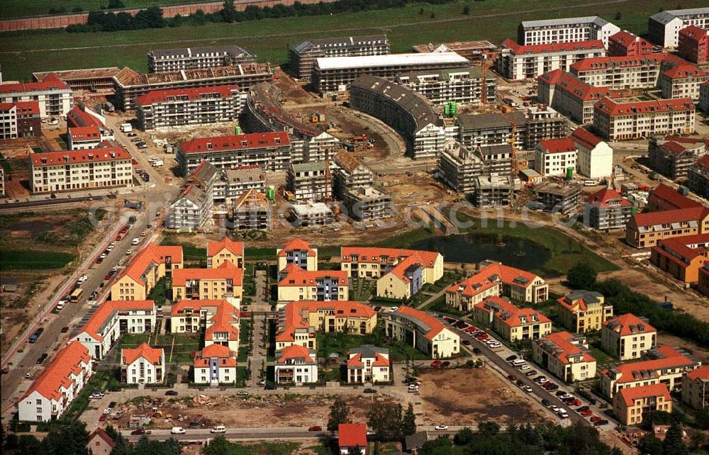 Berlin - Karow-Nord from the bird's eye view: Wohnungsbau in Karow-Nord