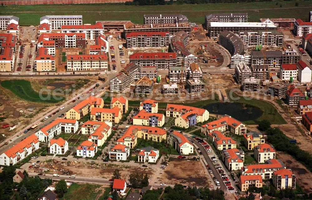 Aerial photograph Berlin - Karow-Nord - Wohnungsbau in Karow-Nord