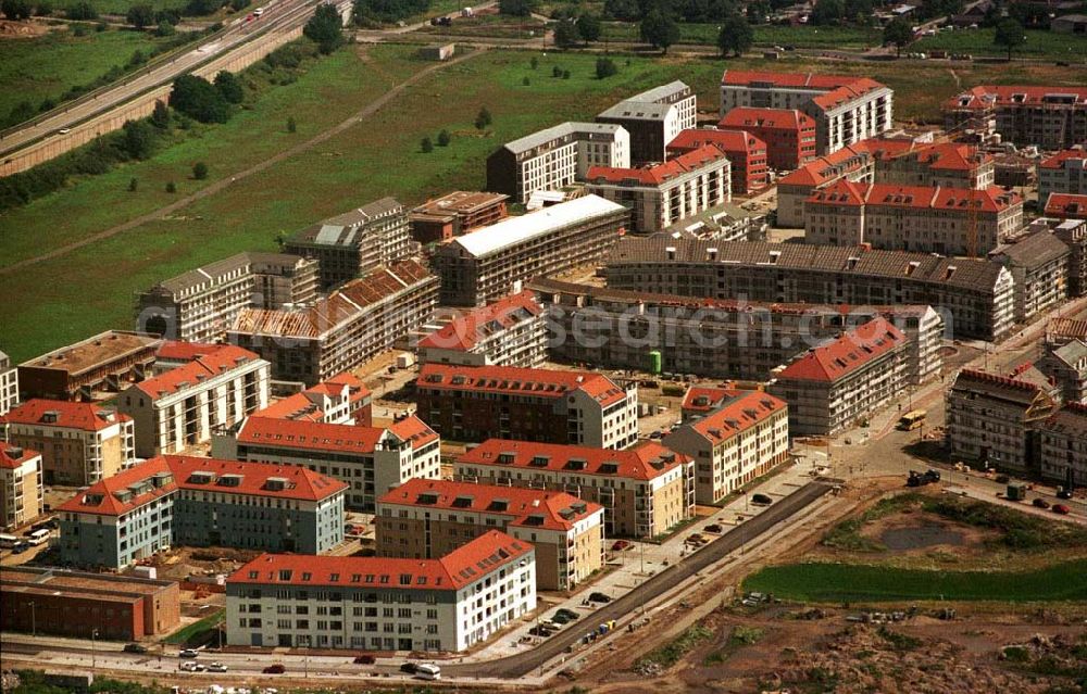 Berlin - Karow-Nord from above - Wohnungsbau in Karow-Nord