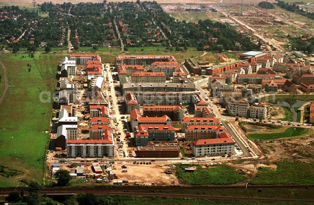 Berlin - Karow-Nord from the bird's eye view: Wohnungsbau in Karow-Nord