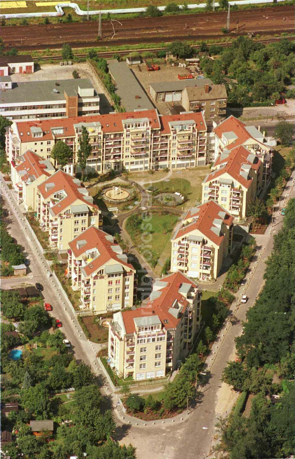 Aerial photograph Berlin - Lichtenberg - Wohnungsbau an der Seddiner Straße