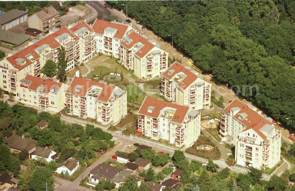 Berlin - Lichtenberg from above - Wohnungsbau an der Seddiner Straße