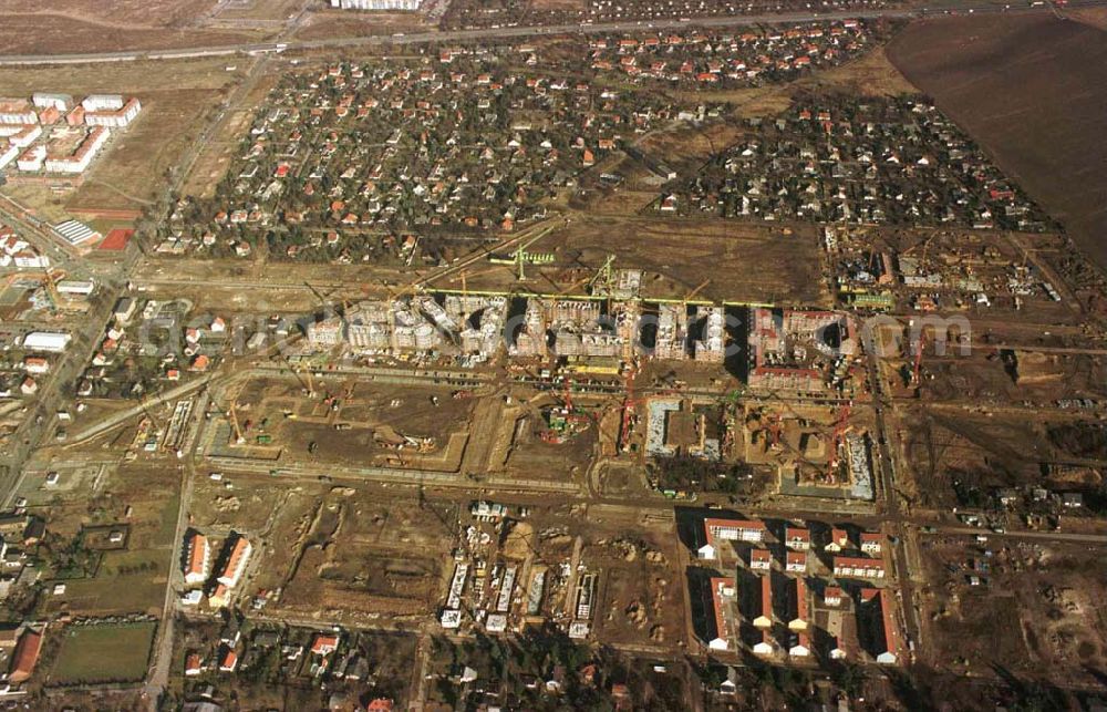 Berlin from the bird's eye view: Wohnungsbau im Wohngebiet Karow - Nord