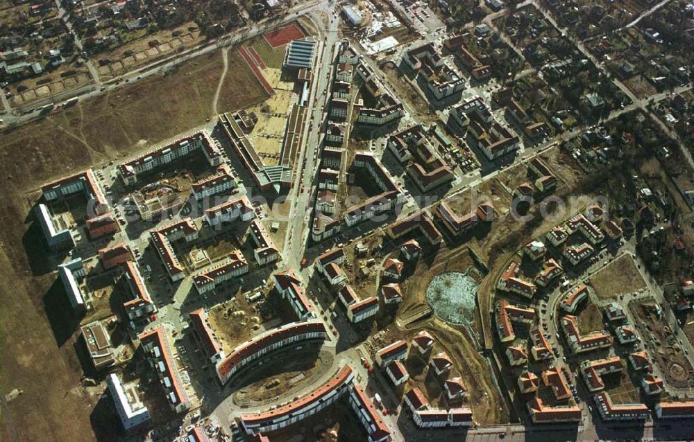 Berlin from the bird's eye view: Wohnungsbau im Wohngebiet Karow - Nord