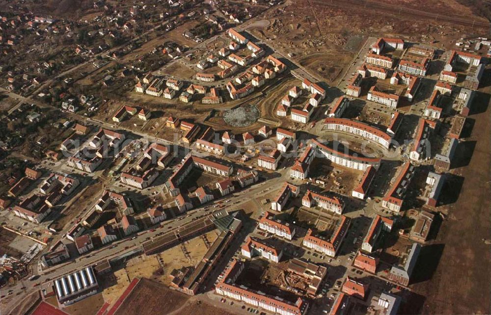 Aerial image Berlin - Wohnungsbau im Wohngebiet Karow - Nord