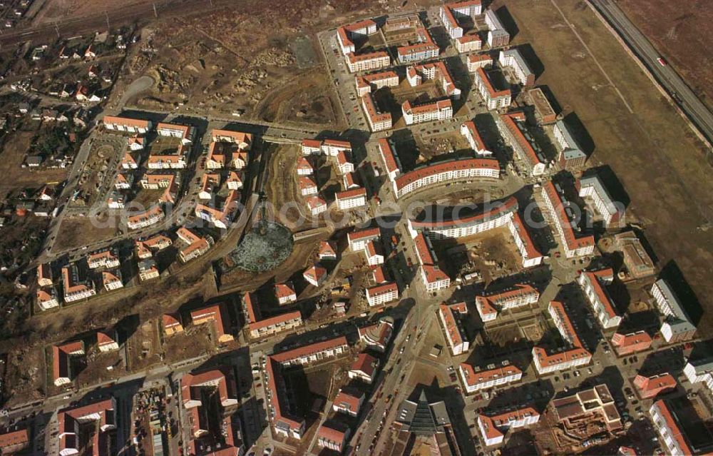 Berlin from above - Wohnungsbau im Wohngebiet Karow - Nord