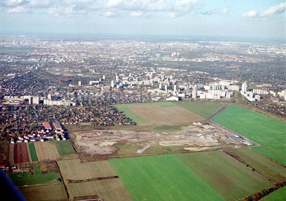 Aerial image Berlin - Lichtenrade - Wohnungsneubau bei Lichtenrade.