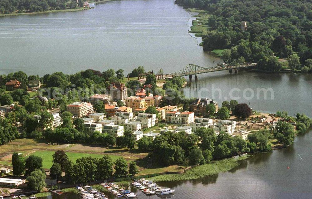 Aerial image Potsdam / Glienicker Horn - Wohnungsneubau am Glienicker Horn