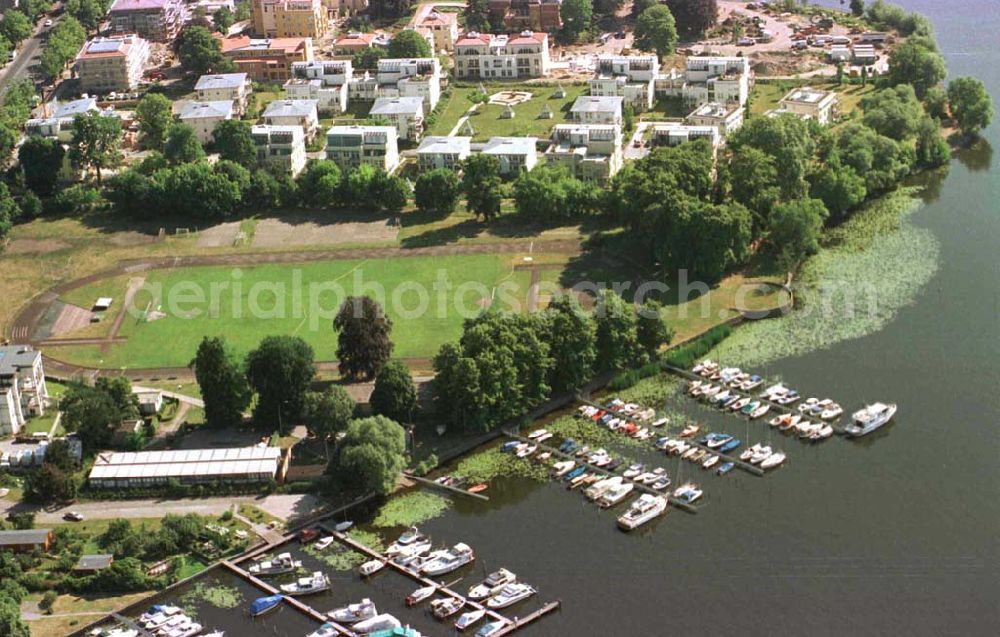 Aerial image Potsdam / Glienicker Horn - Wohnungsneubau am Glienicker Horn