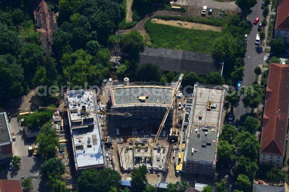 Berlin OT Köpenick from above - View of a new construction of flats in the district of Koepenick in Berlin