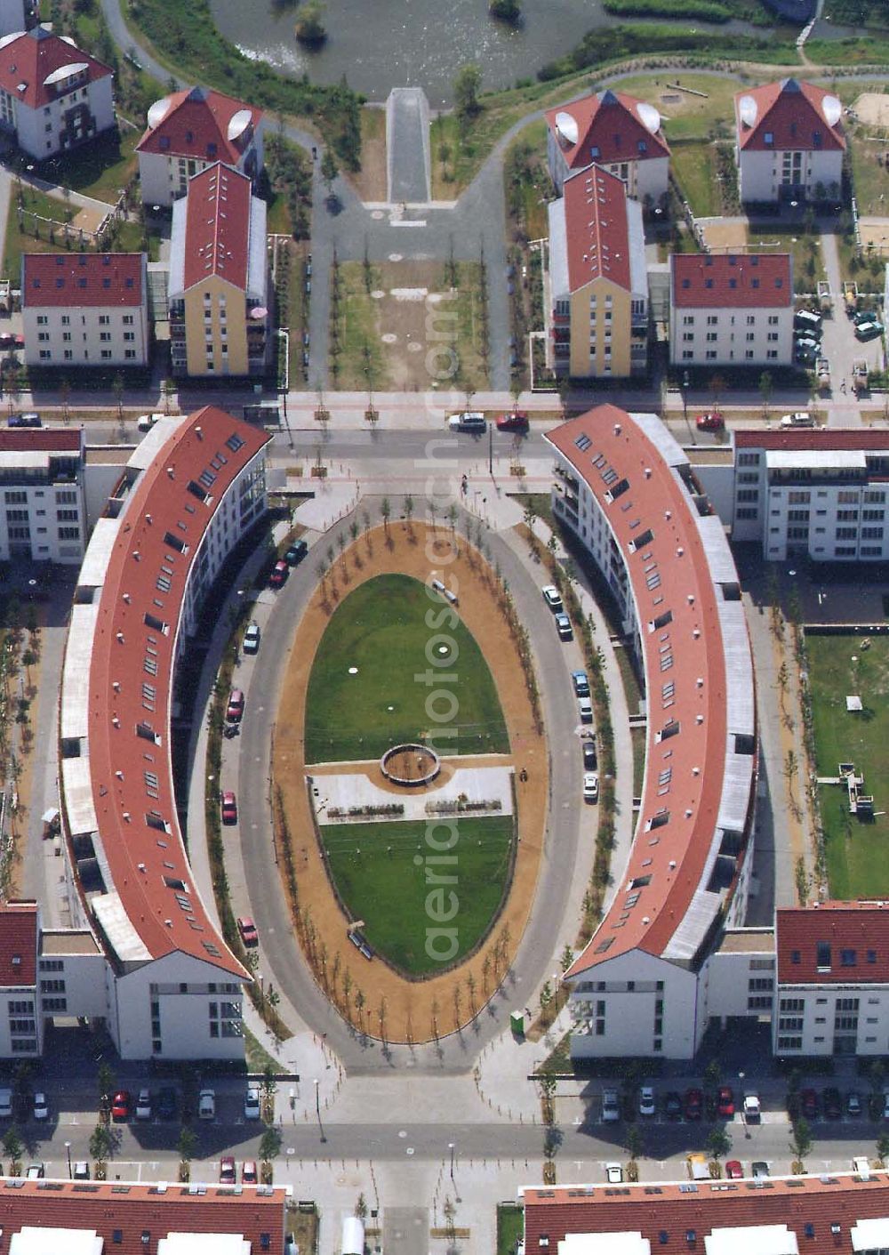 Berlin / Karow-Nord from the bird's eye view: Wohnungsneubau im Wohngebiet Karow-Nord / Abschnitte 1 bis 3.