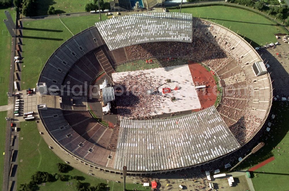 Berlin From The Bird S Eye View Wolfgang Petry Concert At The Sports Facility Grounds Of The