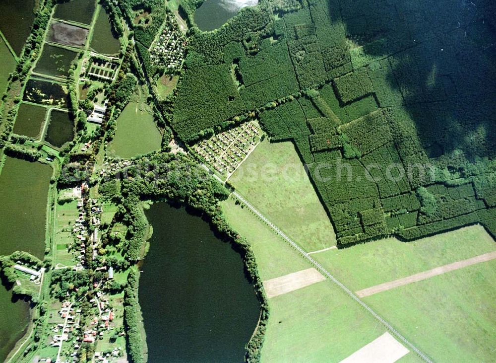 Aerial photograph Wriezen / BRB - Wriezener See aus 6000 ft Höhe.