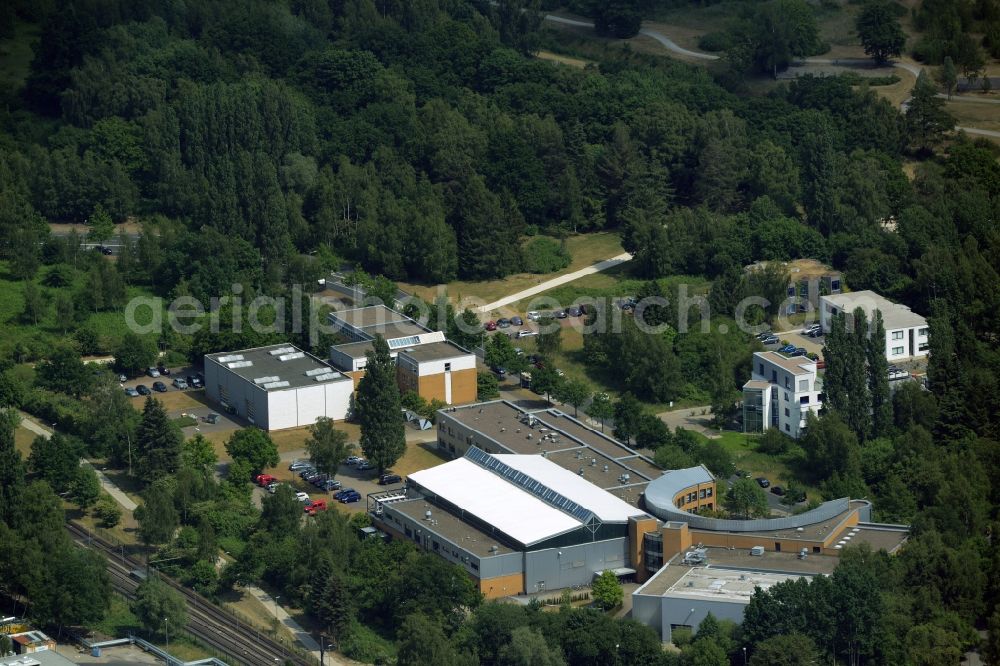 Hannover from above - Business Park WTH - Science and Technology Park Hannover in the state Lower Saxony