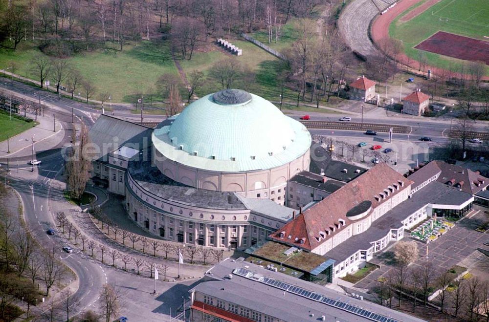 Hannover from above - , Hannover Congress Centrum, Theodor-Heuss-Platz 1-3, 30175 Hannover, Tel. (Direktion): 0511/8113-207, <