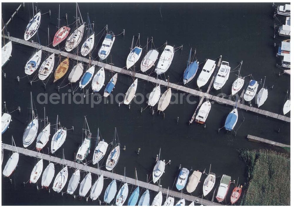 Aerial photograph Diensdorf - Yachthafen Diensdorf am Scharmützelsee in Brandenburg