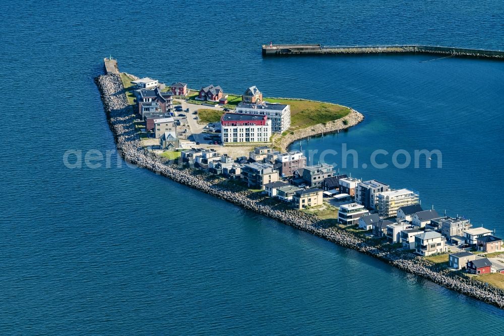 Aerial photograph Kappeln - Pleasure boat marina with docks and moorings on the shore area Ostsee in Kappeln in the state Schleswig-Holstein, Germany