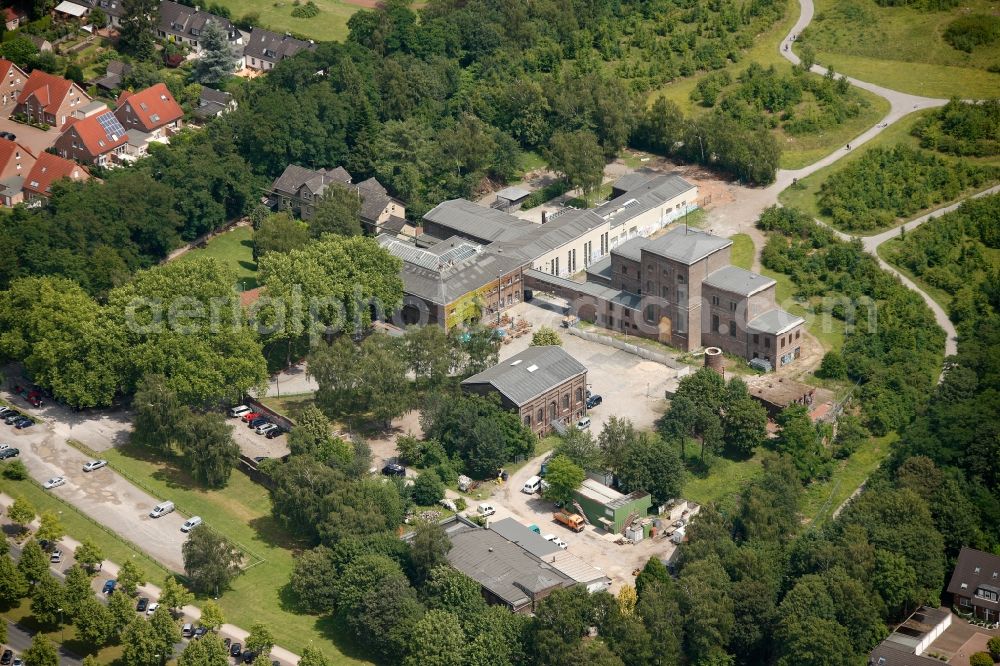 Aerial image Essen - View of the pit Carl in Essen in the state North Rhine-Westphalia