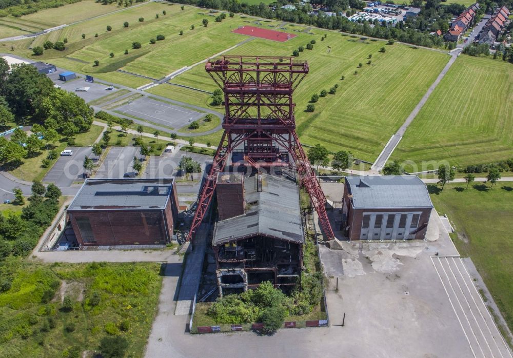 Aerial photograph Gelsenkirchen - Colliery Consolidation in Gelsenkirchen in the state North Rhine-Westphalia, Germany