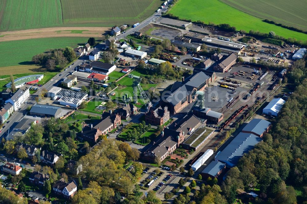 Dortmund from the bird's eye view: View of the pit Zollern in Dortmund in the state North Rhine-Westphalia