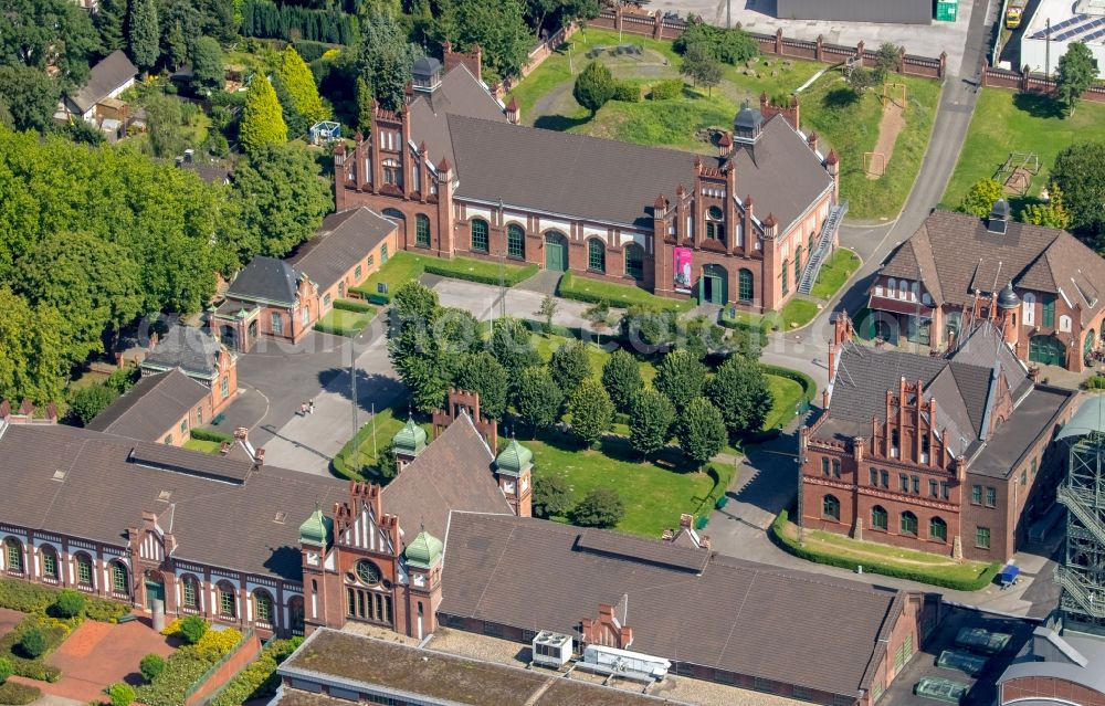 Aerial photograph Dortmund - View of the pit Zollern in Dortmund in the state North Rhine-Westphalia