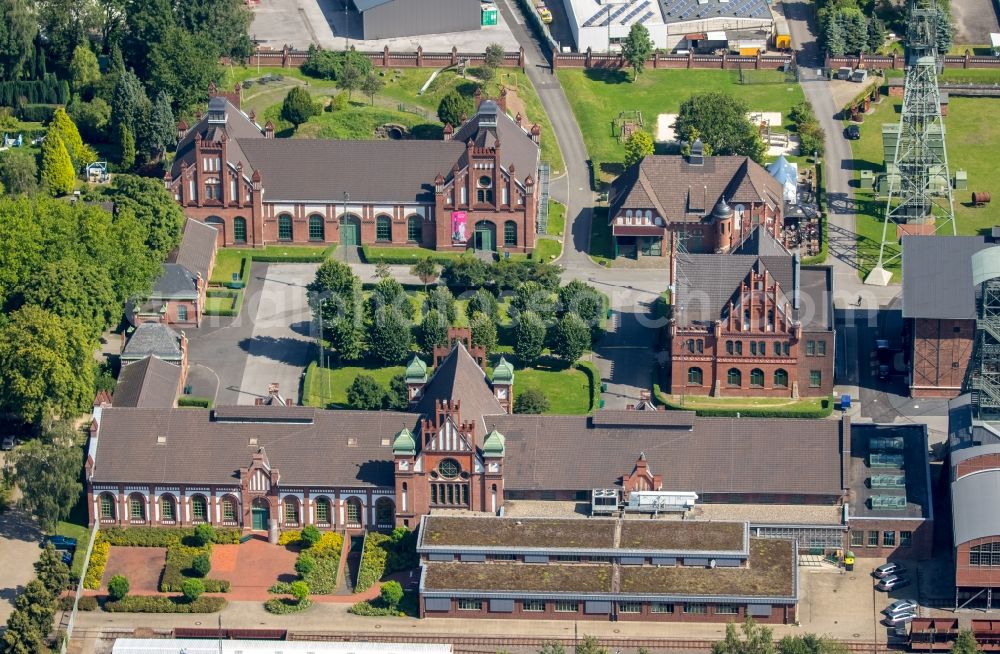 Dortmund from above - View of the pit Zollern in Dortmund in the state North Rhine-Westphalia