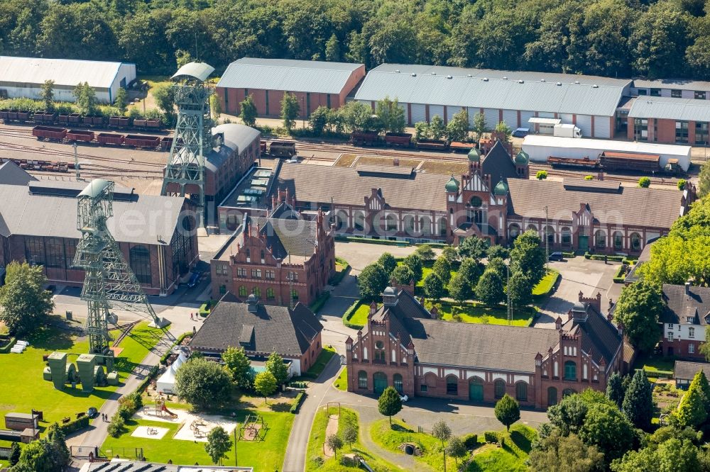 Aerial image Dortmund - View of the pit Zollern in Dortmund in the state North Rhine-Westphalia