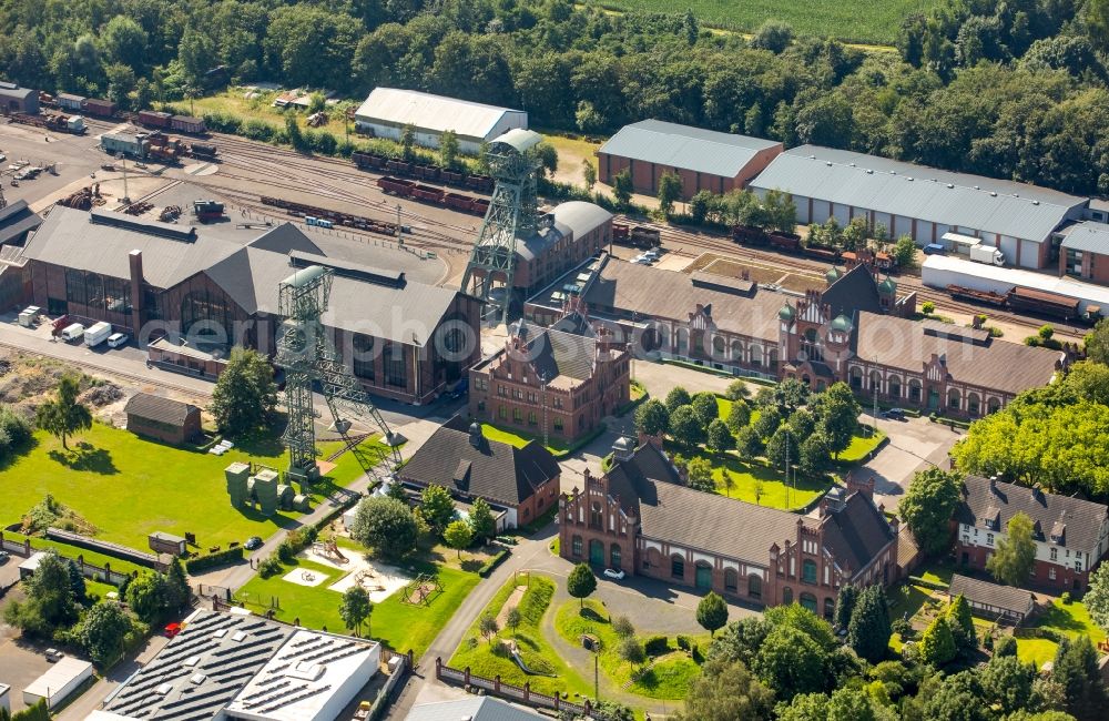 Aerial photograph Dortmund - View of the pit Zollern in Dortmund in the state North Rhine-Westphalia