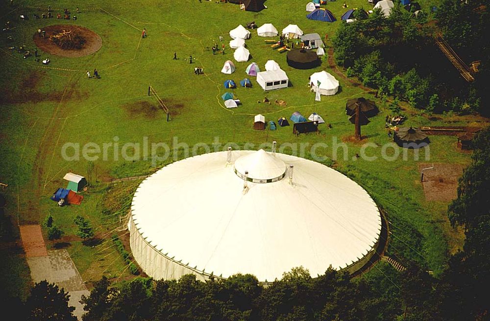 Hohenziatz/ Sachsen-Anhalt from above - 