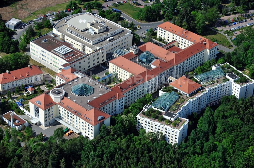 Aerial image Bad Berka - Central Clinik Bad Berka in Thuringia