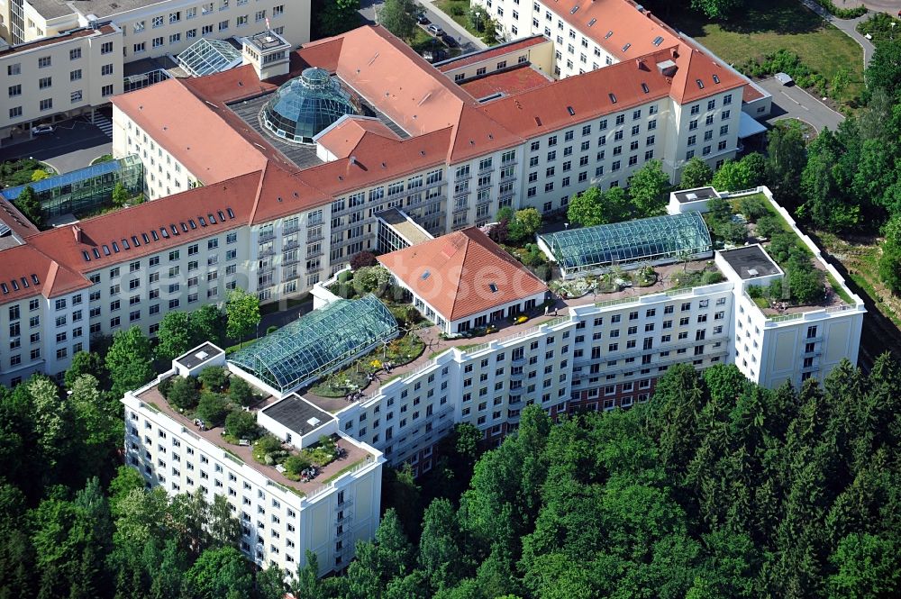 Aerial photograph Bad Berka - Central Clinik Bad Berka in Thuringia