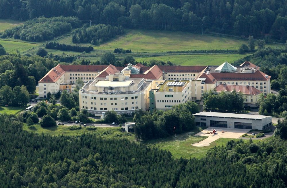 Bad Berka from the bird's eye view: The Central Clinic Bad Berka in the district of Weimar in Thuringia