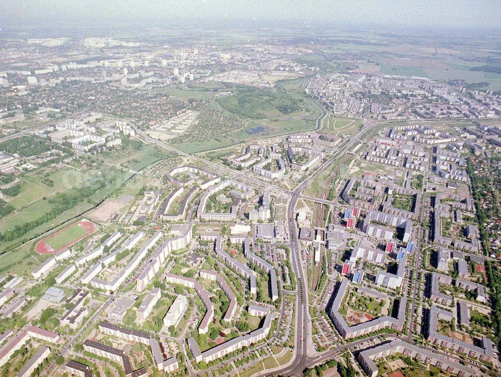 Aerial image Berlin - Hellersdorf - Zentrum vom Hellersdorf.