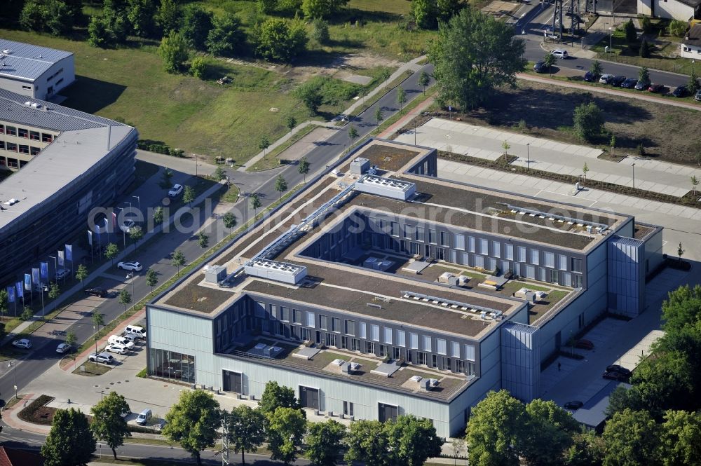 Wildau from above - Aerospace Technology Centre in Wildau in the state Brandenburg