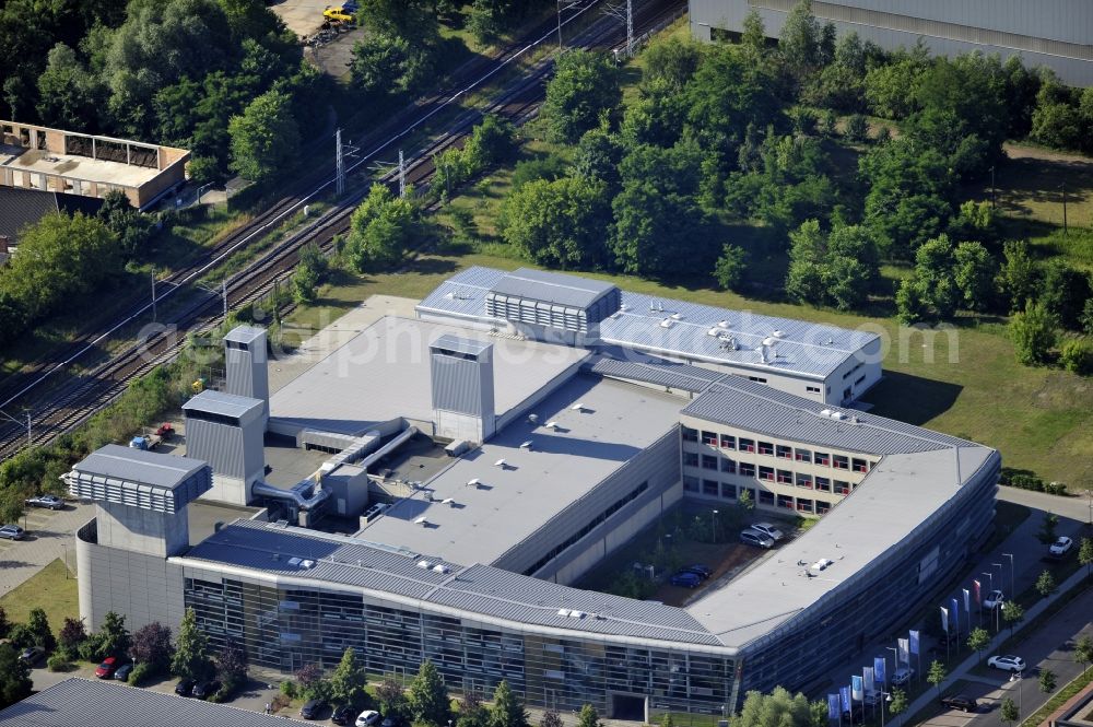 Wildau from the bird's eye view: Aerospace Technology Centre in Wildau in the state Brandenburg