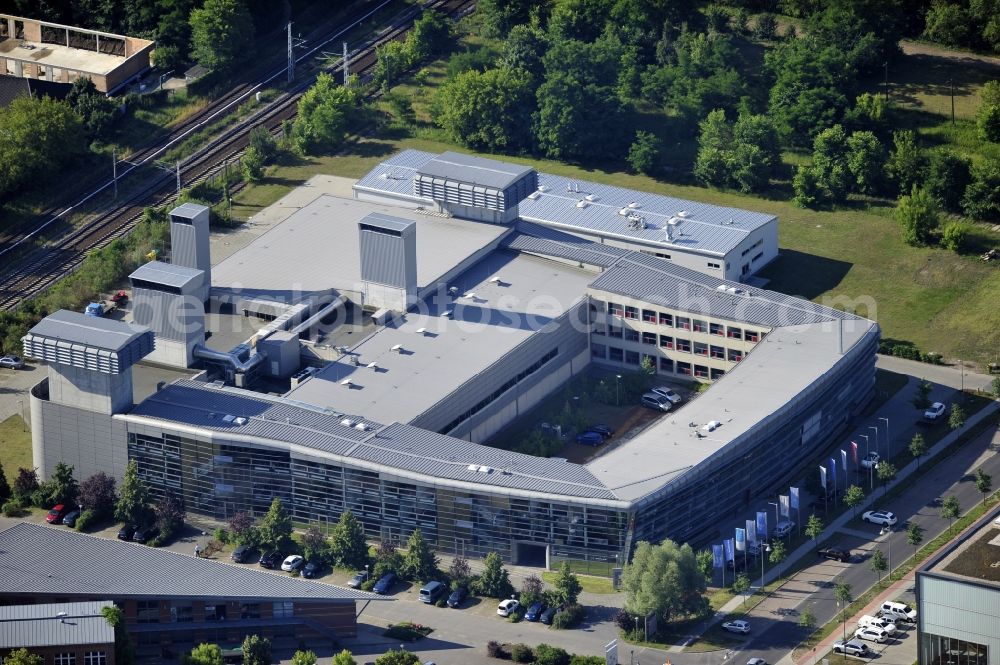 Aerial image Wildau - Aerospace Technology Centre in Wildau in the state Brandenburg