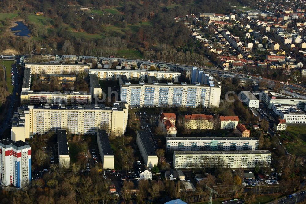 Potsdam from above - District view Zentrum Ost in Potsdam in the state Brandenburg