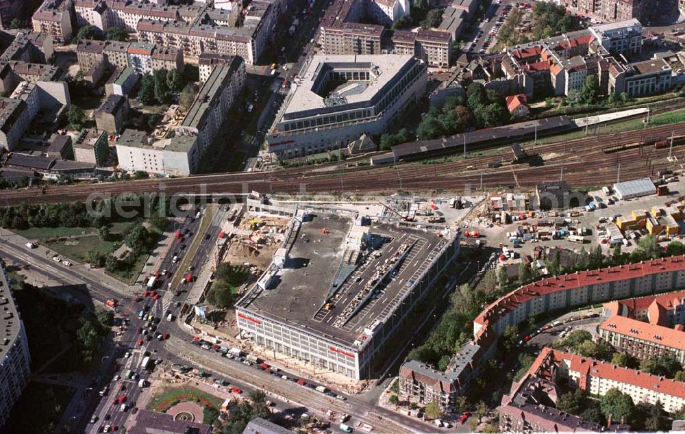 Berlin-Friedrichshain from above - 