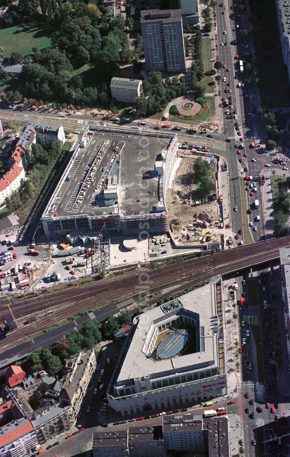 Berlin-Friedrichshain from the bird's eye view: 