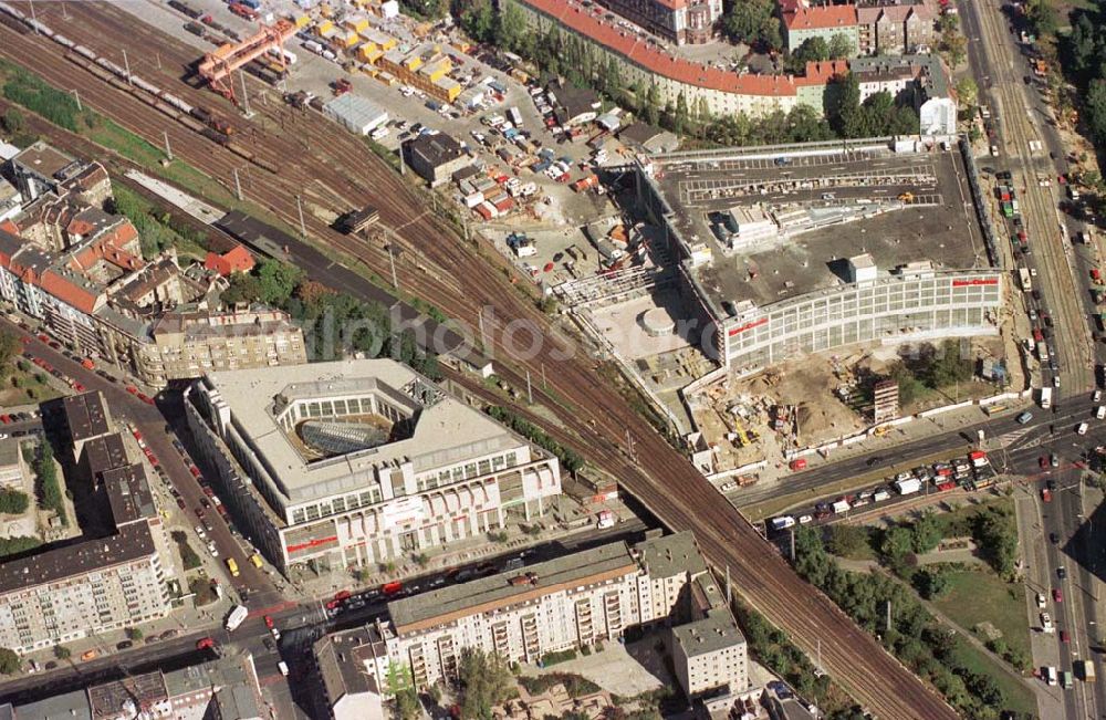 Aerial image Berlin-Friedrichshain - 