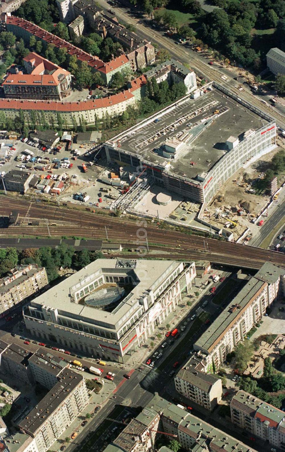 Aerial photograph Berlin-Friedrichshain - 