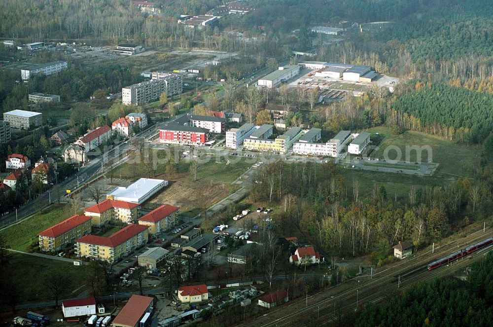 Infrared aerial photograph Dresden-Klotsche - 14.11.2004 Dresden Wohnpark der HVB Immobilien AG an der Königsbrücker Landstraße östlich des Flughafens Dresden-Klotsche.