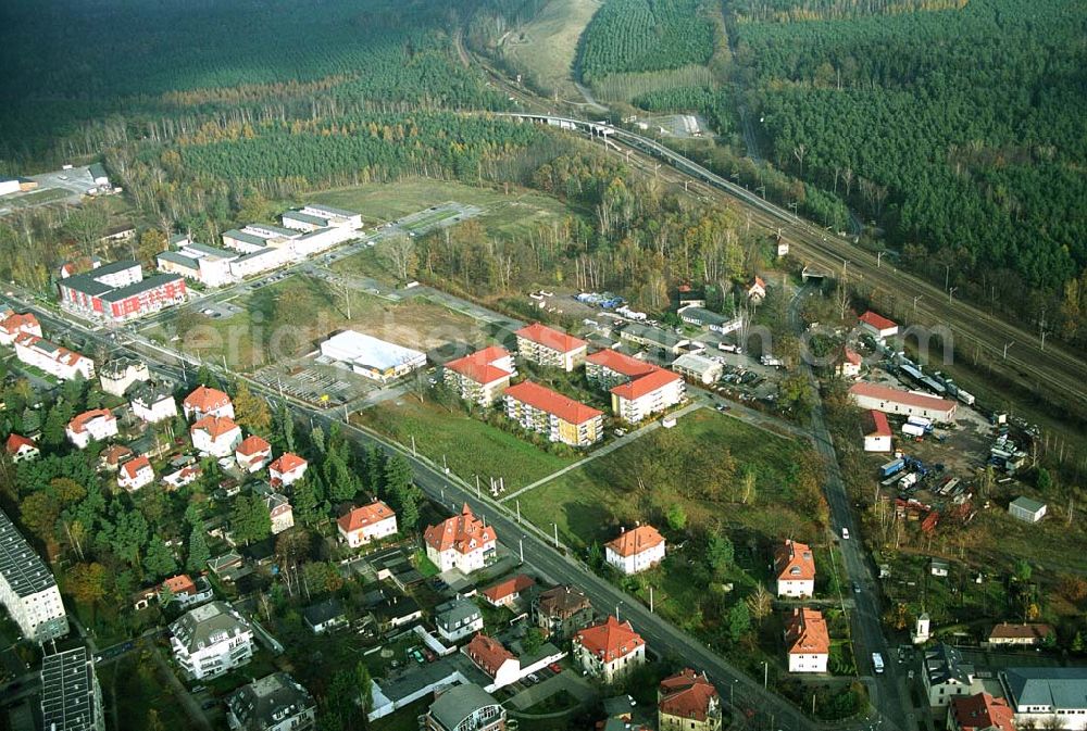 Infrared aerial photograph Dresden-Klotsche - 14.11.2004 Dresden Wohnpark der HVB Immobilien AG an der Königsbrücker Landstraße östlich des Flughafens Dresden-Klotsche.