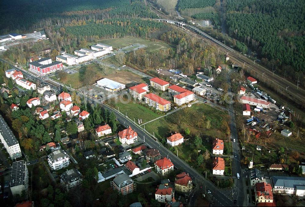 Infrared aerial photograph Dresden-Klotsche - 14.11.2004 Dresden Wohnpark der HVB Immobilien AG an der Königsbrücker Landstraße östlich des Flughafens Dresden-Klotsche.