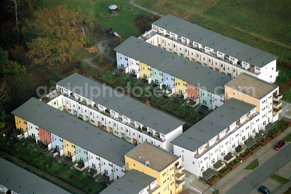 Infrared aerial photograph Dresden-Klotsche - 14.11.2004 Dresden Wohnpark der HVB Immobilien AG an der Königsbrücker Landstraße östlich des Flughafens Dresden-Klotsche.