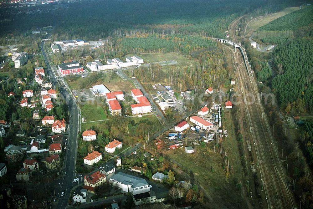 Infrared aerial photograph Dresden-Klotsche - 14.11.2004 Dresden Wohnpark der HVB Immobilien AG an der Königsbrücker Landstraße östlich des Flughafens Dresden-Klotsche.